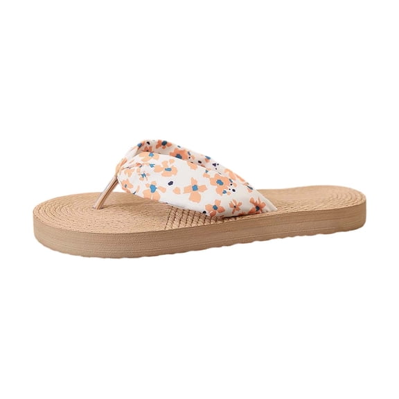 jiaxiM Flip Flops Women Thong Sandals for Women Dressy Cute Outdoor Slippers for Women Non- Wedge Sandals Rubber Sole Shoes for Women