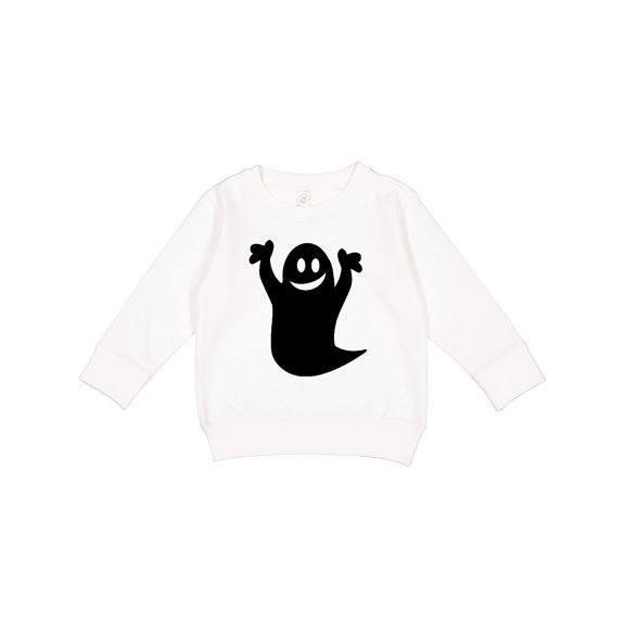 Inktastic Happy Halloween Cute Ghost Toddler Sweatshirt
