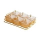 thumbnail image 3 of 6 tazones para servir refrigerios, plato divisorio para postres, plato para frutas secas, platos para refrigerios, plato para servir refrigerios de ámbar, 3 of 8