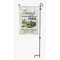 thumbnail image 4 of Printtoo White Always At Home Wherever We Roam Motorhome Camping Flags For Campers Personalized Double SidedFlag Outdoor Decor Sign CampsiteFlag, 4 of 4