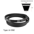 thumbnail image 2 of Unique Bargains A1092/A43 V Belt, 43-inch Inner Girth, Rubber Drive Belt, 2 of 3