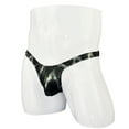 thumbnail image 4 of Relanfenk Swim Shorts for Men Fashion Sretch T-back Micro Thong Briefs Underwear Swimsuit, 4 of 5