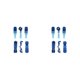 thumbnail image 1 of Scienceny Terminal de crimpado de cable eléctrico, reparación profesional de electricista, empalmes aislantes, conectores de Cable, abrazadera Azul 2piezas, 1 of 6