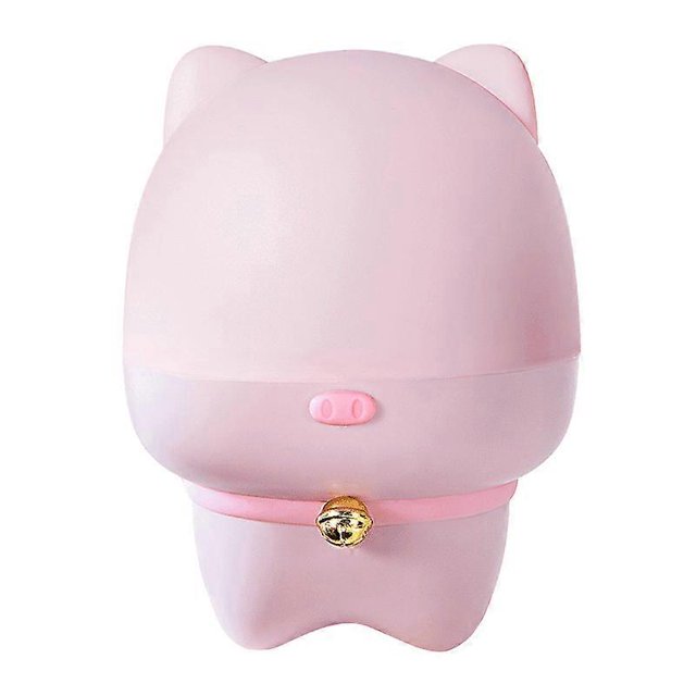 Lámpara de proyección de cielo estrellado con forma de mascota, luz LED creativa con carga USB, ambiente romántico, cielo estrellado, color rosa