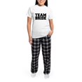 thumbnail image 5 of CafePress - Team Bride Pajamas - Women's Short Sleeve Print T-Shirt and Pants Light Cotton Pajama Set, 5 of 7