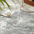 thumbnail image 3 of BERTHMEER 2'x6' Washable Runner Rugs for Hallway Bathroom Bedroom Entryway Kitchen Gray Non Slip Modern Abstract Gold Contemporary Runner Rugs, 3 of 5