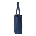 thumbnail image 3 of Liberty Bags Seaside Cotton 12 oz Pigment-Dyed Large Tote - LB8507, 3 of 3