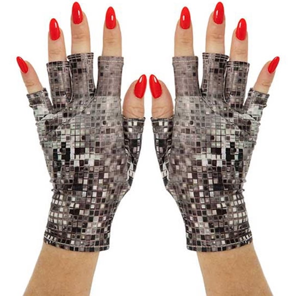 ManiGlovz: los guantes protectores para uñas con luz UV UPF 50+ originales | Guantes de manicura de gel y guantes sin dedos anti UV para mujer | se pueden utilizar como guantes de protección solar par
