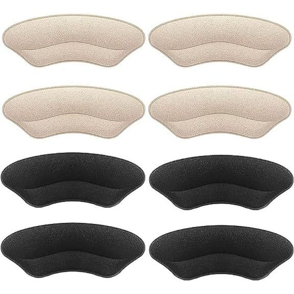 DISEN Premium Heel Pads Inserts Grips Liner for Men Women,Back of Heel Protectors Cushions Prevent Too Big Shoe from Heel Slipping,Blisters,Filler for Loose Shoe Fit(Multicolor)