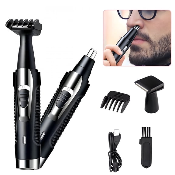 FACEGA Nose Ear Hair Trimmer Rechargeable Men Nose Hair Removal Shaver