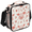 Blue, variant on Jiaoprinted Mexican Talavera Ceramic Tile Insulated Lunch Box Bag, Mexico Floral Leakproof Portable Adults Lunch Cooler Tote Bag for Work Picnic