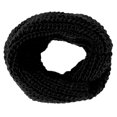 thumbnail image 5 of Basico Unisex Adult Junior Winter Knitted Infinity Circle Loop Scarf Chunky Cable Waffle, 5 of 7