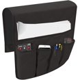 thumbnail image 2 of 1 reposabrazos de sofá negro, bolsillos de escritorio, bolsas colgantes para asiento, bolsas de noche perezosas, bolsas de almacenamiento creativas, bolsas de supermercado con control remoto para periódicos oso de fresa Electrónica, 2 of 5