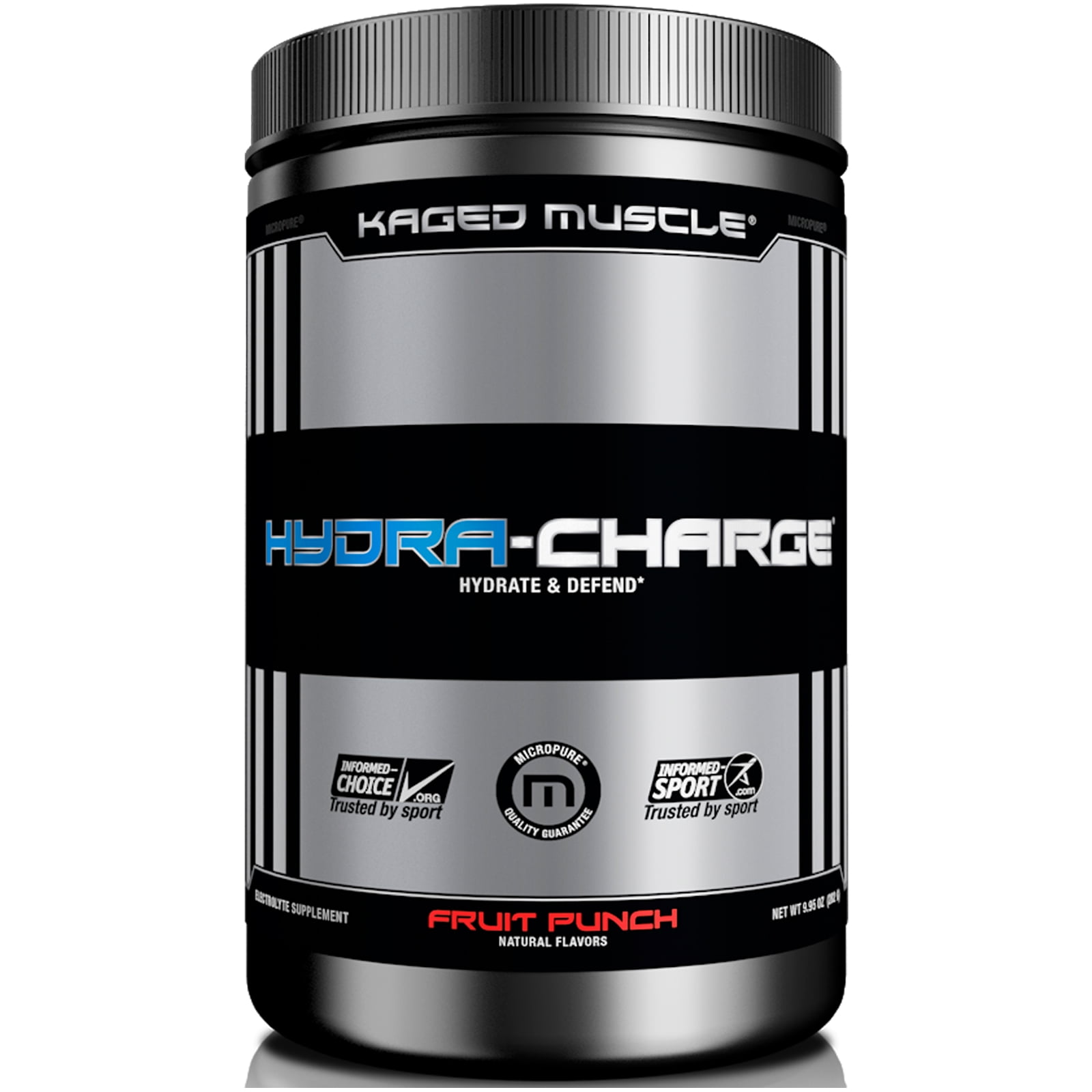 Kaged Muscle Hydra Charge Fruit Punch 9 95 Oz 282 G Walmart Com Walmart Com