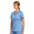 thumbnail image 6 of Maevn MATRIX Women's Contrast Double V-Neck Scrub Top [XXS - 3XL, FREE SHIPPING], 6 of 6