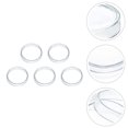 thumbnail image 2 of Assiettes en Verre pour Expérience Scientifique, Support de Rangement 5 Pcs 4.2X4.2X0.9In, 2 of 8