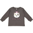 thumbnail image 3 of Inktastic Big Sis Panda Sister Announcement Girls Long Sleeve Toddler T-Shirt, 3 of 5