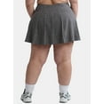 thumbnail image 3 of Athletic Works Women’s and Women's Plus ButterCore Pleated Skort, Sizes XS-4X, 3 of 4
