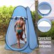 thumbnail image 4 of Tienda de Carpa Up Privacy Cent Cent Portable Outdoor Camping Beach Ducha Instantánea Daño de Baño de la Tienda Solar Refugio de Lluvia Con Ventana, 4 of 7