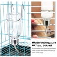 thumbnail image 3 of MasteelfCA 2pcs 180ml Plastic Rabbit Water Feeder Hanging Fountains Pet Drinking Bottle, 3 of 7