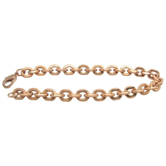 8 Inch Copper Bracelet, 1/4 of an inch wide, CB689G - Made in the USA.