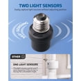 thumbnail image 3 of Socket sensor de luz DEWENWILS E26/E27 paquete de 4 120V, 3 of 7