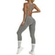 thumbnail image 2 of WILLBEST Mono de Entrenamiento para Mujer, de Manga Larga, con Cremallera Frontal Y Espalda Descubierta, Elástico, Deportivo, para Yoga, Running, Ropa Informal Cómoda. Chica, 2 of 8