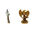 thumbnail image 1 of Figura africana de escritorio, estatua de mujer tribal, escultura de resina, pieza de arte coleccionable con delicado tallado, ideal para estantería,, 1 of 8