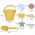 thumbnail image 2 of Set de playa infantil de 8 piezas con bolsa de playa portátil, incluye moldes para juguetes de arena, pala y cubo., 2 of 2