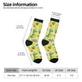 thumbnail image 2 of Bingfone Compression Socks for Women and Men Long Socks for Running Athletic Cycling Nurse- Cartoon Dinosaurs, 2 of 6