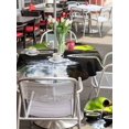 thumbnail image 6 of Outdoor Tablecloth with Umbrella Hole, Flowing Water Zen Stones Spillproof Waterproof Outdoor Table Cover, Modern Country Abstract Art Patio Tablecloths for Party/Garden/Picnic, Round 54 inch, 6 of 7