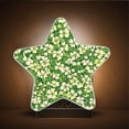 thumbnail image 2 of WOBOGO St Patricks Seamlessly Repeating Clover LED Star Night Light 0.2 Watt Wall Plug Dusk to Dawn Auto Switch Adjustable Brightness Soft White Light, 2 of 6