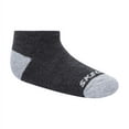 thumbnail image 3 of Skechers Kids Boys' 10 Pack 1/2 Terry No Show Socks, Grey/Black, 5-6.5, 3 of 5