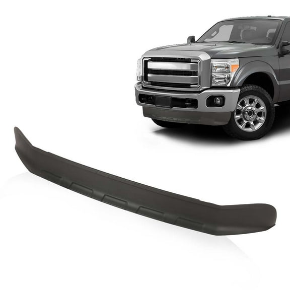 PIT66 Front Bumper Lower Valance Fit For 2011-2016 Ford F-250 F-350 F-450 Super Duty (submodel: King Ranch, Lariat, XL, XLT) Textured #BC3Z17626BA