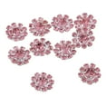 thumbnail image 3 of Abbracc 10 Pcs Flatback Flower Embellishments Flat Back Buttons for Crafts Pink, 3 of 8