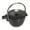 Matte black, variant on Staub Cast Iron 1-qt Round Tea Kettle - Graphite Grey