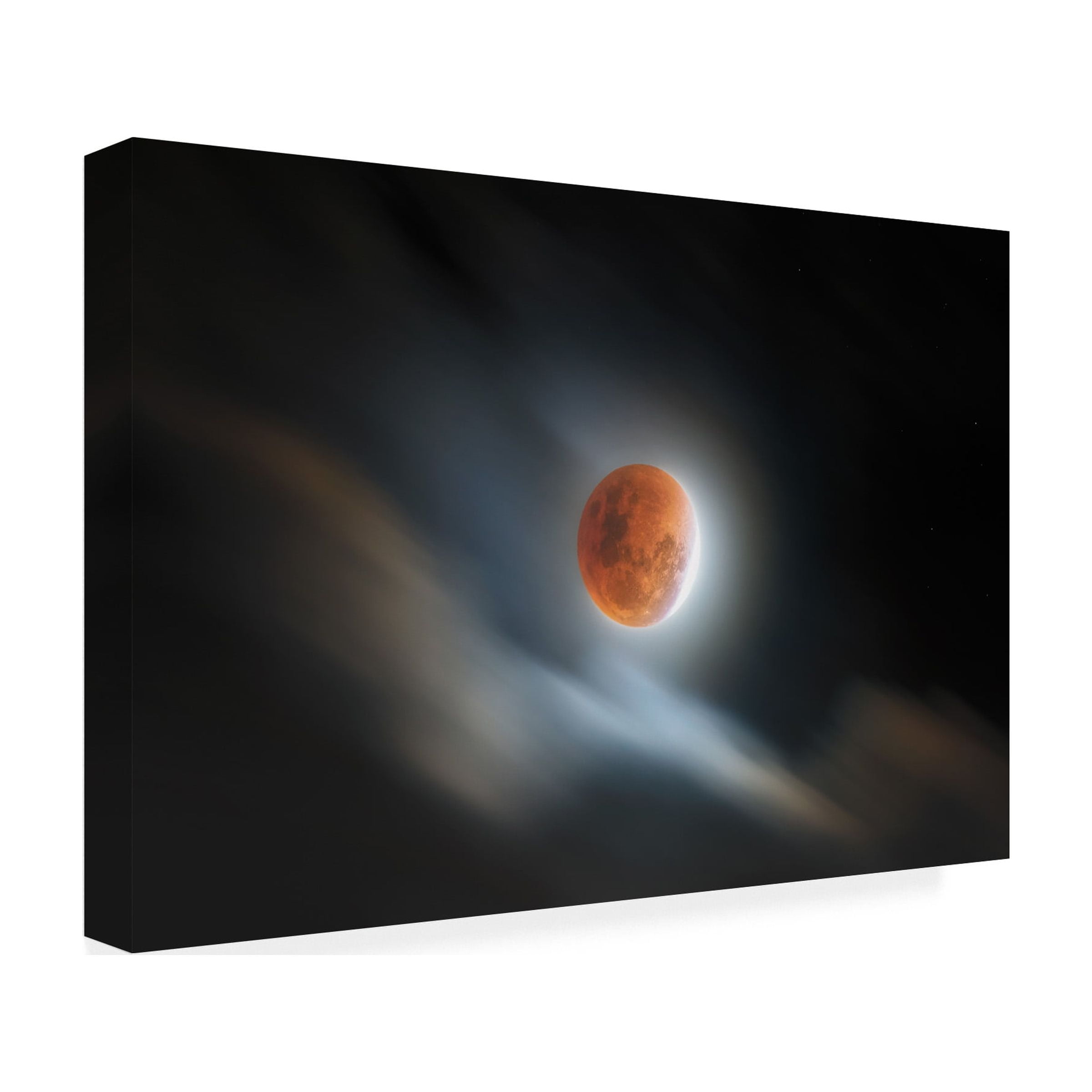 Rooswandy Juniawan 'super blood lunar eclipse' Canvas Art