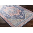 thumbnail image 6 of Livabliss Area Rugs for Living Room, 5x7 Iris Traditional Blue Rug, Bedroom Dining Room Home Decor Stain Resistant Carpet (5' x 7'6"), 6 of 9