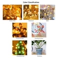 thumbnail image 3 of Navidad LED Cadena de luz Oficina en casa Hotel Vacaciones Lámpara que brilla intensamente Adorno de cadena Arco iris Noticed HA001944-07, 3 of 6