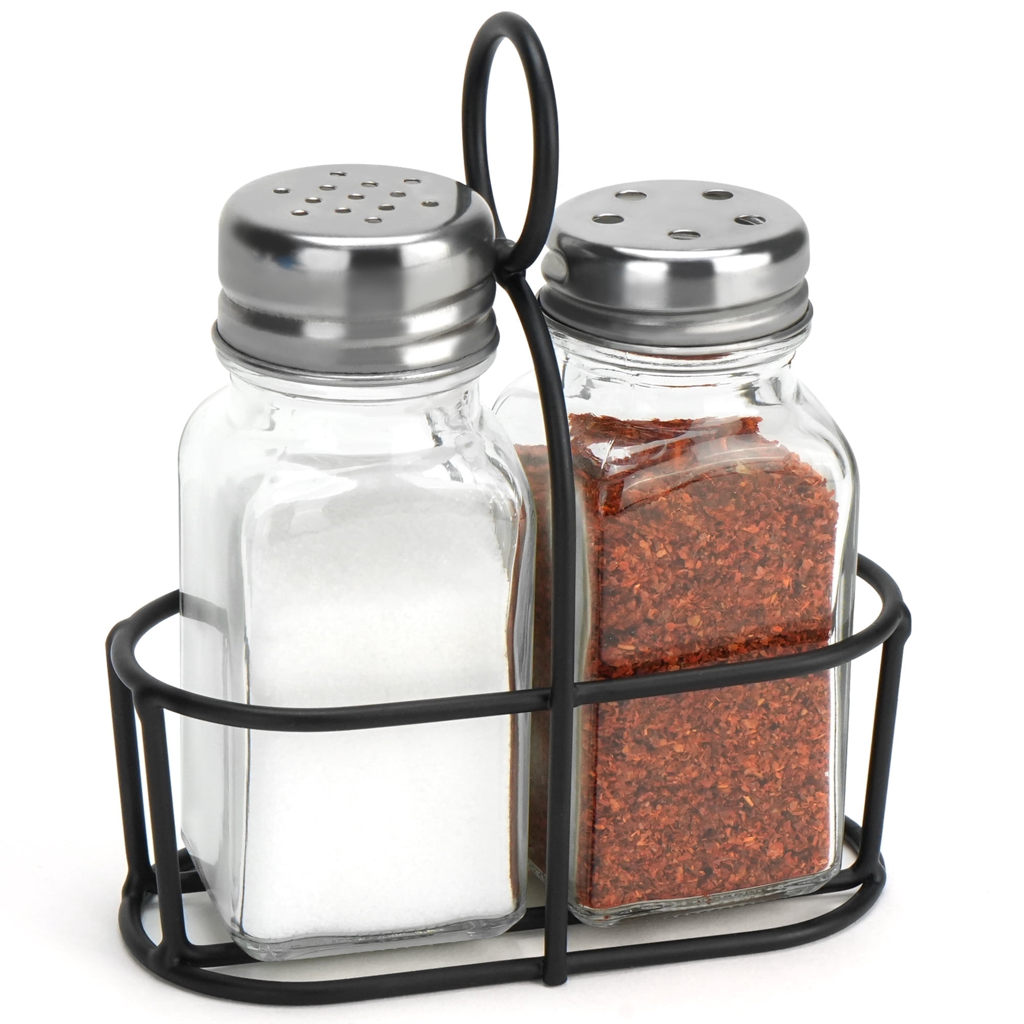 Anchor Hocking Classic Glass Salt & Pepper Shakers, 2 Piece Set