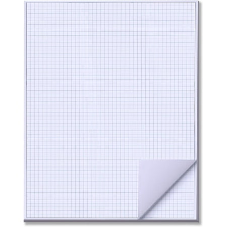 zmybcpack 25 Sheets 24"x36" Large Engineering Graph Paper Pad - 1/4" Ruled Grid Paper for Engineering, Architecture-Mathematician Draftsman Paper(Single Printed)
