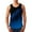 Blue, variant on Ierhent Men's Undershirts Men's A-Shirts Tight Fit Tank Tops Cotton Spandex Undershirts Blue,L