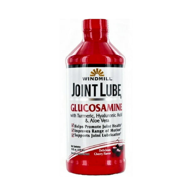 Glucoflex Joint Lube Glucosamine Liquid Cherry Flavor 16 oz