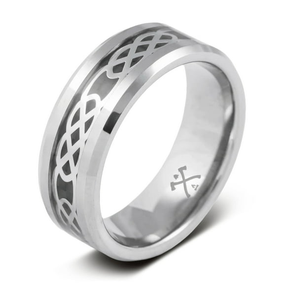 Manly Bands The Infinite  (8mm) Size 5