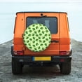 thumbnail image 6 of Goofa Broccoli Vegetables Pattern Universal Tire Cover for Jeep, SUV, Truck, and Trailer – Waterproof, UV-Resistant,Easy to Install, Fits 14"-17" Tires-17 inch, 6 of 6