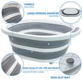 thumbnail image 3 of Caja de arena para gatos, fina, abierta, baja entrada, plegable, impermeable, 3 of 7