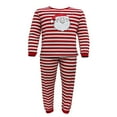thumbnail image 3 of MesaSe Matching Family Christmas Parent-child Pajamas Suits  Santa Stripes Tops+Pants Set, 3 of 6