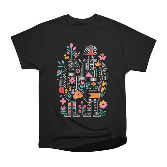 Minimalist Nature People T-Shirt Tee Gift For Him Merch For Her Apparel For Friend