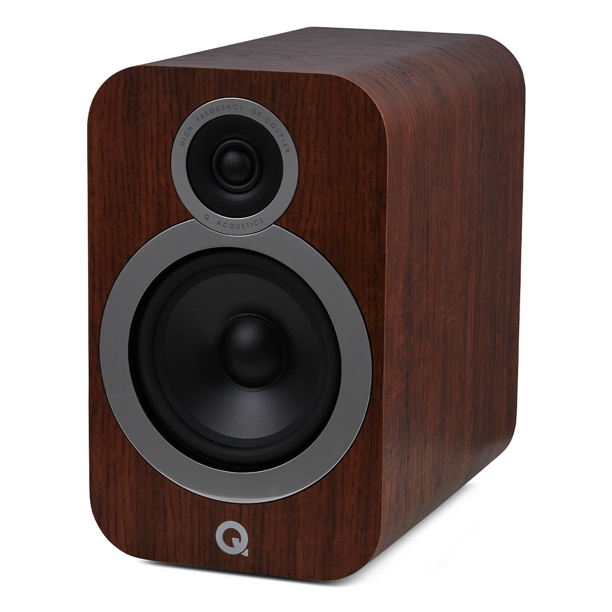 Q Acoustics 3030i Bookshelf Speaker - Pair (Walnut)