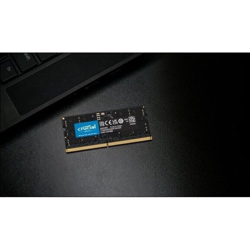 Crucial ddr5 SO-DIMM 16gb 4800　×1 Crucial 16GB DDR5-4800 SODIMM | CT16G48C40S5 | crucial.com
